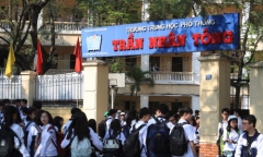 Toàn bộ học sinh trường THPT Trần Nhân Tông chuyển chỗ học sau sự cố sập vữa