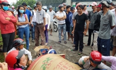 Đau lòng người mẹ tử vong trên đường đi làm hồ sơ nhập học cho con