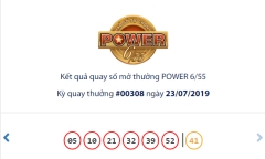 Kết quả xổ số Vietlott hôm nay 25/7/2019: Tìm chủ nhân cho Jackpot hơn 31 tỷ đồng