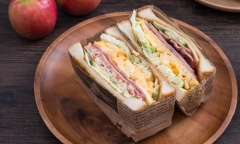 Tự chuẩn bị sandwich kiểu Hàn Quốc cho bữa trưa văn phòng