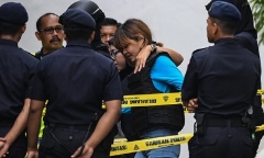 Sáng nay (16/8), Đoàn Thị Hương mặc áo chống đạn đến phiên tuyên án