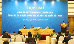 Hơn 4.000 người chính thức được đặc xá năm 2016