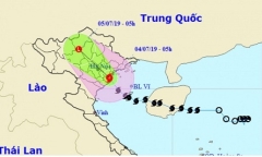 Bão số 2 đổ bộ vào đất liền, suy yếu thành áp thấp nhiệt đới