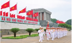 Giao thừa đặc biệt của đội tiêu binh... “canh cho Bác ngủ ngon giấc” 