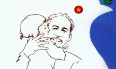 Họa sĩ gánh cà pháo làm lộ phí thi và vinh dự vẽ tranh Bác Hồ