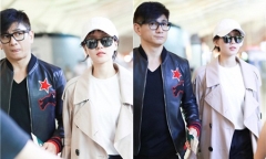 Lưu Thi Thi tóc ngắn lạ lẫm, được Ngô Kỳ Long hộ tống đi dự Milan Fashion Week