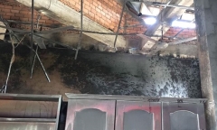 Trước ngày kiểm toán, phòng Tài chính-Kế hoạch huyện bất ngờ bốc cháy