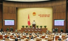 Sáng 15/6, Quốc hội họp phiên bế mạc Kỳ họp thứ 5