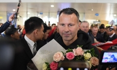 Hình ảnh đầu tiên của bộ đôi huyền thoại Ryan Giggs và Paul Scholes đến Hà Nội