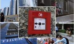 Vụ cháy chung cư Carina Plaza: Chuông báo cháy không hoạt động?