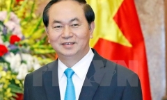 Chủ tịch nước Trần Đại Quang và Phu nhân thăm cấp Nhà nước tới CHND Trung Hoa