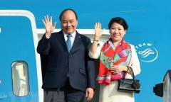 Thủ tướng Nguyễn Xuân Phúc lên đường dự Hội nghị Cấp cao ASEAN 33