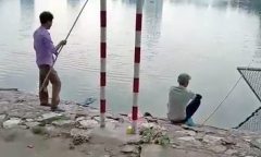Kinh doanh, thả cá trái phép tại hồ Hoàng Cầu: Xuất hiện “ban quản lý” tự phong