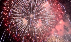 Màn pháo hoa rực sáng mừng năm mới 2018