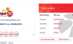 Kết quả xổ số Vietlott hôm nay 8/8/2018: Hơn 26 tỷ sẽ về tay ai?
