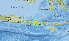 Indonesia: Động đất mạnh 7 độ Richter gây cảnh báo sóng thần