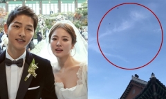 Hàn Quốc: Việc dùng flycam trong đám cưới Song Joong-ki là bất hợp pháp