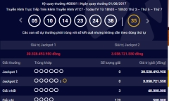 Kết quả xổ số điện toán Vietlott ngày 1/8: Giải Jackpot 30 tỷ đồng vô chủ