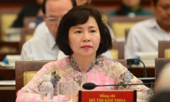 Thứ trưởng Hồ Thị Kim Thoa nộp đơn xin thôi việc