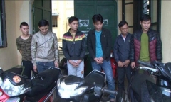 Bắt nhóm đạo chích chuyên trộm xe máy 