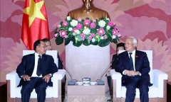Việt - Lào tiếp tục đẩy mạnh hợp tác tư pháp