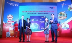 Thẻ tín dụng Du lịch Maritime Bank Visa: Du lịch chất, hoàn tiền cao