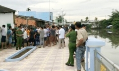Phát hiện 2 thi thể trẻ em trôi trên sông ở Sóc Trăng