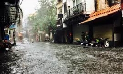 Hà Nội vào đợt mưa lớn 4 ngày