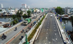 Cầu Nhị Thiên Đường mới thông xe sớm trước 3 tháng