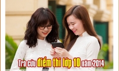 Đăng ký nhận điểm thi lớp 10 năm 2014