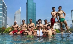 Dàn cầu thủ U22 khoe body 6 múi, sẵn sàng cho chiến dịch 'săn vàng' SEA Games 30