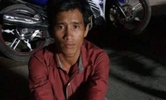 Trung tá công an tóm gọn tên trộm đột nhập vào nhà