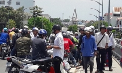 Để lại xe máy trên cầu, nam thanh niên nhảy sông Kiên tự tử