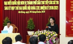 Chủ tịch Quốc hội: Tăng cường hoạt động tiếp xúc cử tri