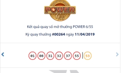 Kết quả xổ số Vietlott hôm nay 13/4/2019: Truy tìm bộ số trúng Jackpot hơn 107 tỷ đồng