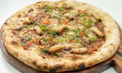 Xuất hiện pizza đuông dừa- món ăn kinh dị bậc nhất thế giới