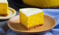 Tự làm bánh pho mát bí đỏ thơm mềm ngon tuyệt