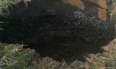 Bắc Kạn: Hố tử thần xuất hiện liên tiếp khiến người dân hoảng hốt