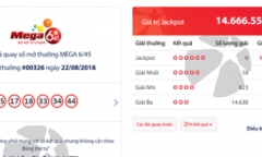 Kết quả xổ số Vietlott hôm nay 24/8/2018: Giải mã 