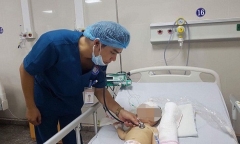 Quảng Bình: Cứu sống bé trai 10 tháng tuổi bị áp xe não hiếm gặp