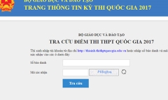 Cách tra cứu điểm thi THPT quốc gia 2018 cho thí sinh ở 63 tỉnh, thành nhanh và chuẩn xác nhất