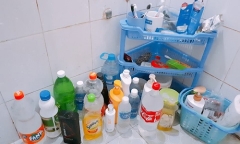 Mới chớm hè, sinh viên đã bắt đầu nghĩ đủ cách để dự trữ nước sạch