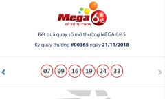 Kết quả xổ số Vietlott hôm nay 23/11/2018: Ai sẽ đủ may mắn để đưa 14 tỷ về dinh?