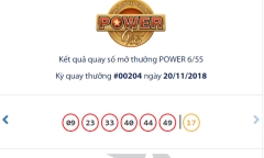 Kết quả xổ số Vietlott hôm nay 22/11/2018: Hồi hộp xem Jackpot hơn 34 tỷ sẽ về tay ai