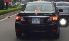 Truy nguồn gốc xe biển xanh lấn làn BRT