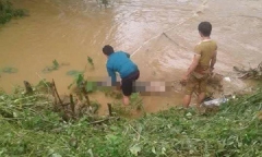 4 thành viên trong một gia đình bị lũ cuốn, 3 người tử vong, 1 người mất tích