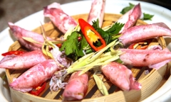 Món ngon mỗi ngày: Cách nấu mực hấp sả ngon như ngoài hàng