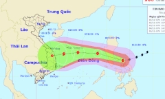 Siêu bão Goni bắt đầu suy yếu sau khi càn quét miền Trung Phillipines