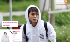 Văn Toàn diện nguyên cây đồ hiệu trong ngày hội quân của đội tuyển Việt Nam