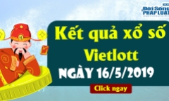Kết quả xổ số Vietlott ngày 16/5/2019